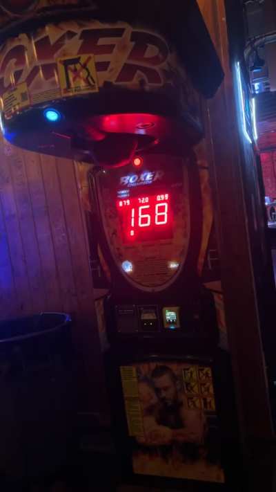 HMB and my ring! Here’s the only arcade game that I’ve ever been good at!