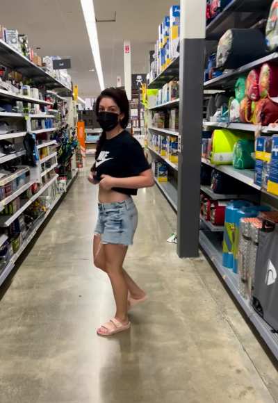 Find me in the tiny titty aisle