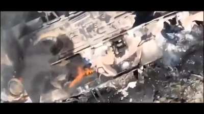93 Brigade Cold Yar Destroyed 11 units of enemy equipment, among which where tanks, bmp , lynx war machines