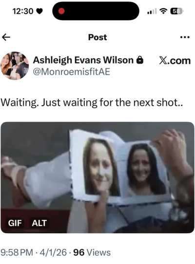Jenelle’s sisy manifesting accountability on Twitter