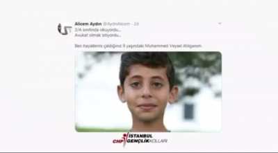 Az önce attığım AKP Gençlik Kolları videosuna CHP Gençlik Kolların’dan yanıt gelmiş.