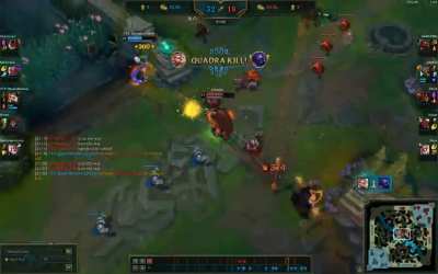 Qiyana 1v5 PENTAKILL :)