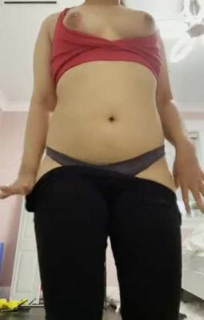Tits out