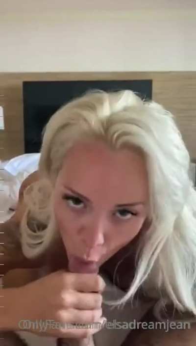 Elsa blowjob pov