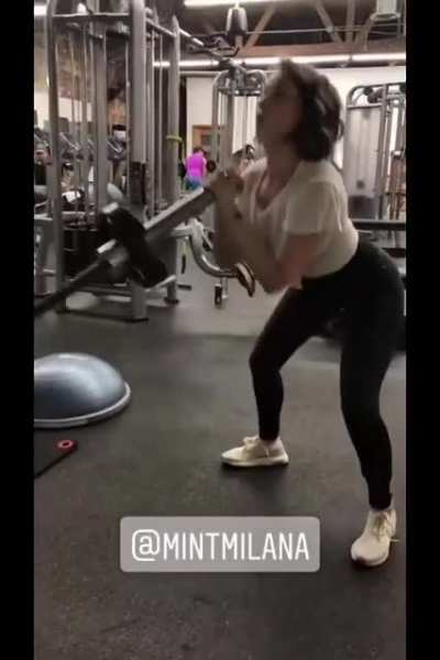 Working those buns