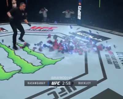 Joaquin Buckley shatters his opponent with the coldest KO in UFC history by RAY ROD