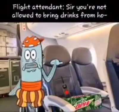 Clamplane snack