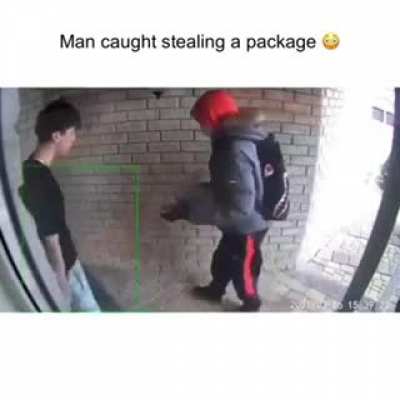 Caught in the act