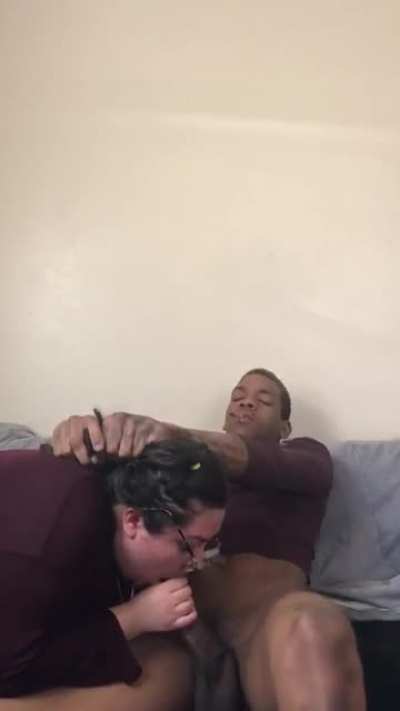 BBW Deepthroating Dick
