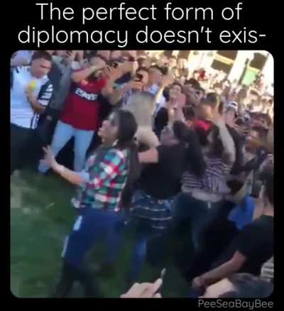 Give that man a Nobel Peace prize