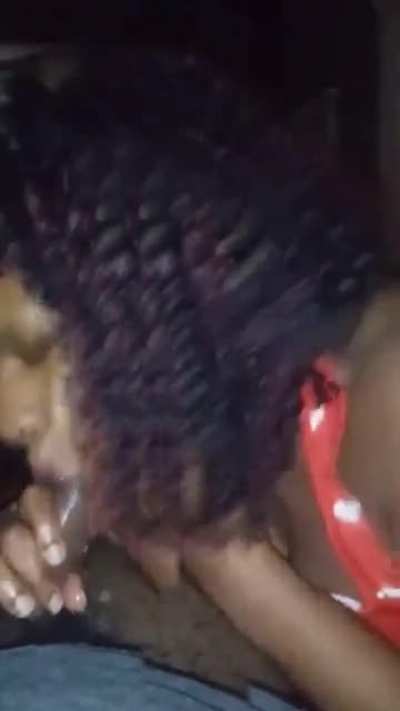 I love when they suck on it like that
