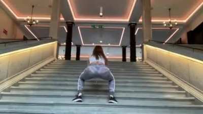 Stair workout