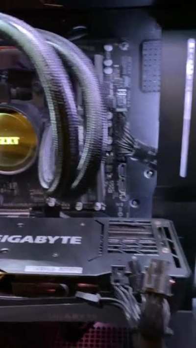 Loud back can noise suddenly. Took case off to inspect can’t find anything. Remedies?