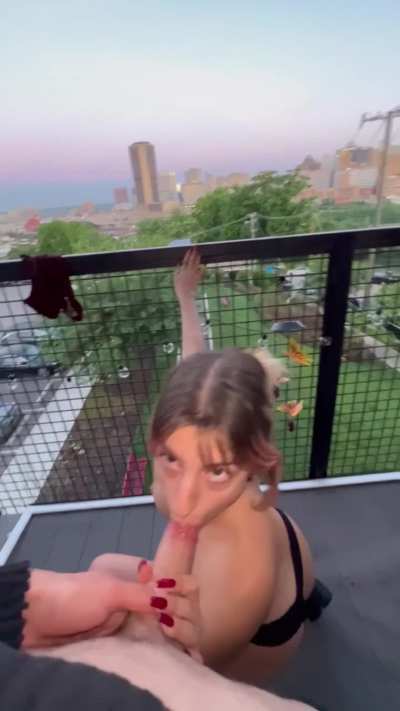 You will get obsessed with me after giving you a blowjob