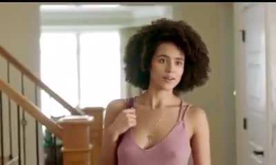 Nathalie Emmanuel looking a little cock hungry.