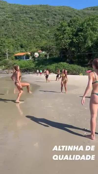 Brazilian girls at the beach