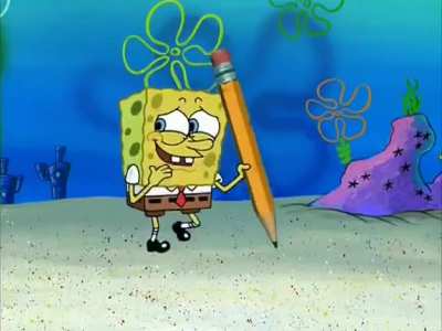 as an apology for posting cringe yesterday, here's a SpongeBob episode