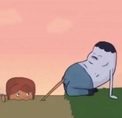 When you’re stuck in quick sand but the boys play too much...