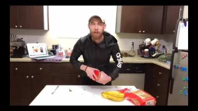 Peanut butter and banana sammich