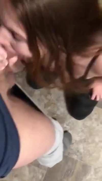 She's really eager to suck cock