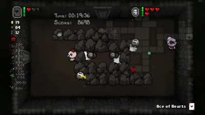 Trying out the new connect play feature on TBOI