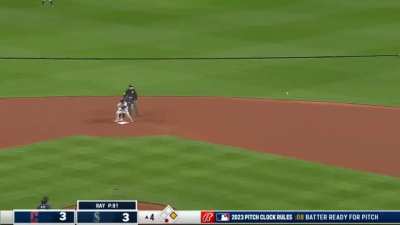 [Highlight] With the infield in Steven Kwan dinks it over 3rd base for a two-run double to give the Guards the lead