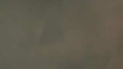 Triangle UFO in the sky of Shanghai, China