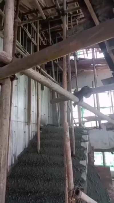 Pouring some concrete