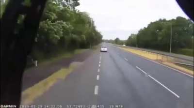 cutting in front of a truck WCGW