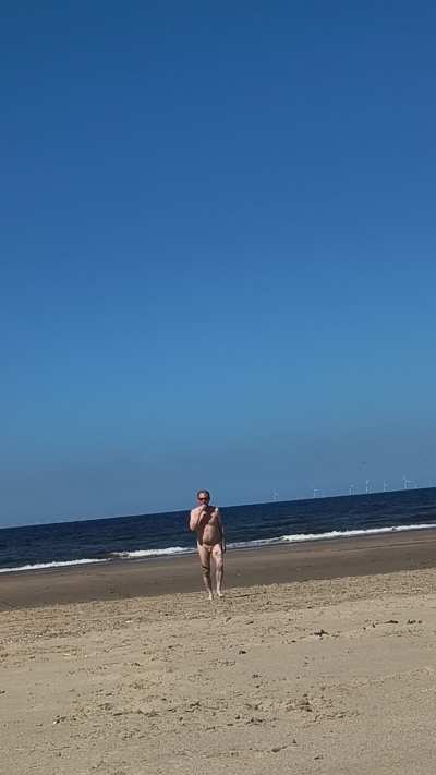 Walk the beach after swim