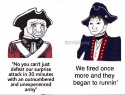 In 1814 we took a little trip.