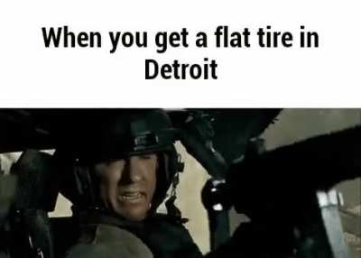 Cant have sh*t in Detroit.