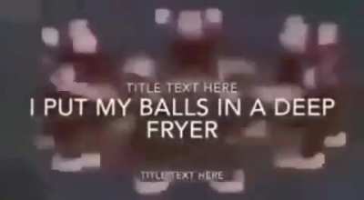 Fried testicles 😳
