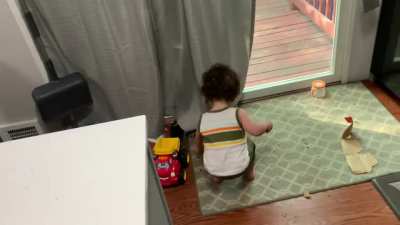 My wife has been intentionally been picking up trash in front of our toddler and making him think it’s a game. Pretty sure she is nailing this parenting thing.