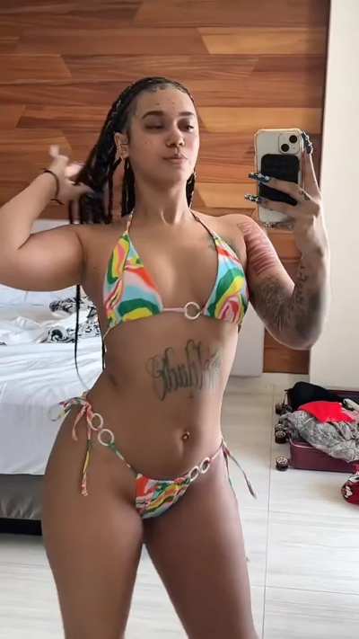 Thick af on vacation