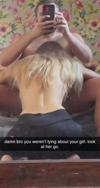 You always brag to your roommate about your girlfriend’s blowjob skills. He decided to find out for himself