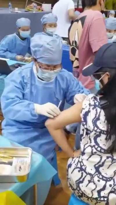 Vaccine rollout on various parts of the world