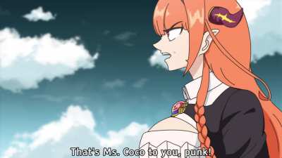 That's Ms. Coco to you, punk!