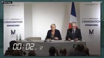 Speedrun any% par Marine LePen