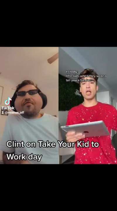 IT guys on Take Your Kid to Work Day