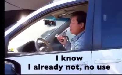 The man shoots it straight