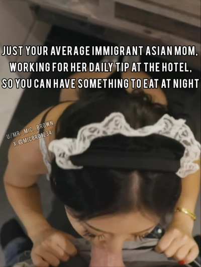 SHE'S WORKING HARD FOR HER FAMILY 