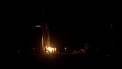 Pad camera and timelapse views of last week's Crew-2 launch
