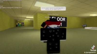 Roblox VR guy hitting the griddy