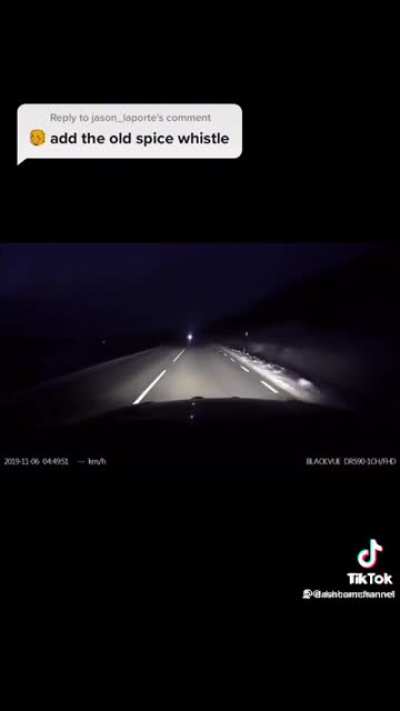 Just a casual evening drive