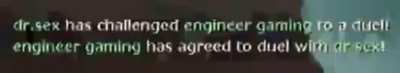Dr. Sex Vs. Engineer Gaming