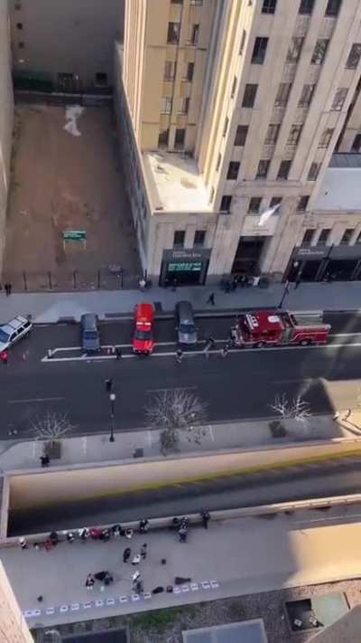 Because watching an idiot climb a building always helps me make good life decisions.