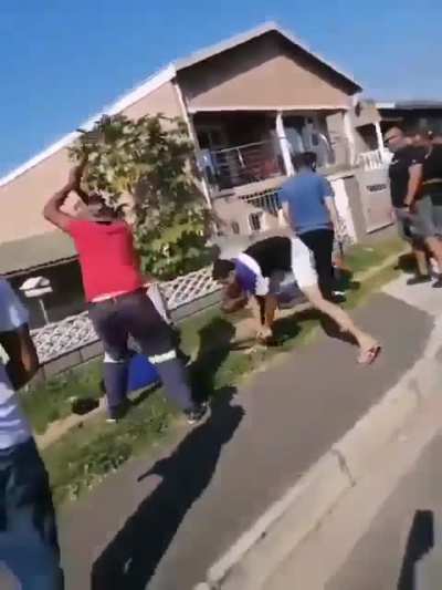 Looters beaten with baseball bats in South Africa