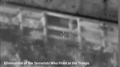 IDF elminiates Hamas members embedded in UNWRA medical facility in Jabliyah, Gaza Strip. Secondary explosions visible. 