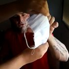 Наглядный пример эффективности распространенных типов масок